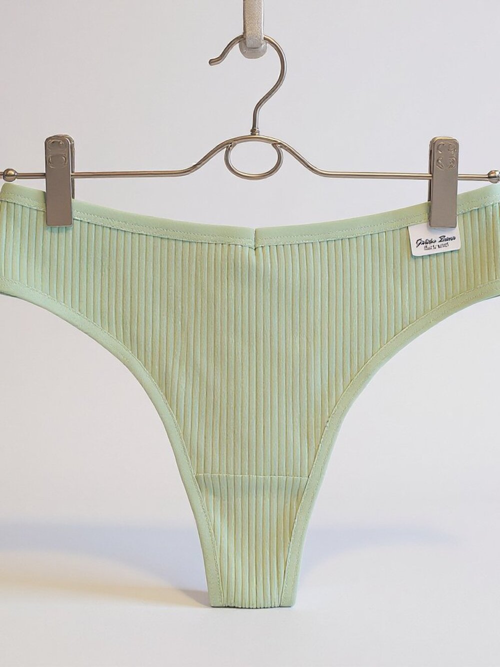 Brand New Women’s Cotton Thong Underwear – Mint Green